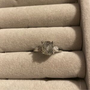 Herkimer diamond Ring